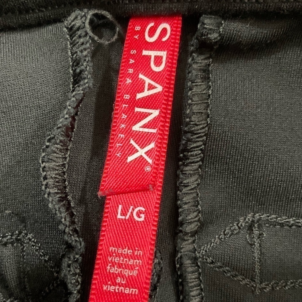 Spanx By Sara Blakely The Perfect Pant ankle back seam skinny cropped Large - Picture 12 of 13
